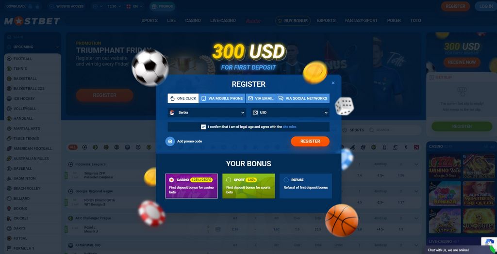 Mostbet UZ Casino